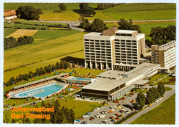 AK Bad Füssing Thermalbad Hallenbad Freibad Johannesbad Niederbayern Ndb.Bayern GERMANY Deutschland Luftbild Scheurecker - Bad Füssing