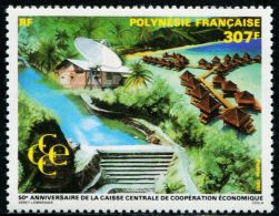 FN1522 Polynesia 1991 Bank Building 1v MNH - Neufs