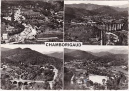 CHAMBORIGAUD - Carte Grand Format Multi-Vues écrite Et Timbrée 1964 - Chamborigaud