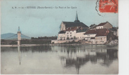 74 - SEYSSEL / LE PONT ET LES QUAIS - Seyssel