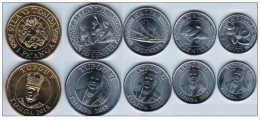 Tonga 2015. Complete Coin Set UNC New Design - Tonga