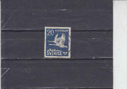 SVEZIA  1942  - Unificato  A 7a -fauna - Cigno - Oblitérés