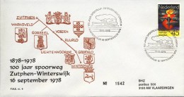 FHE Nr. 4 - 1978 - Blanco / Open Klep - Lettres & Documents