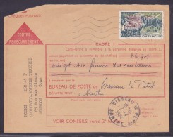 France Timbres Sur Lettre - Brieven En Documenten