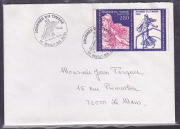 France Timbres Sur Lettre - Cartas & Documentos