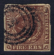 DENMARK: Mi Nr 1 Used Obl. - Used Stamps