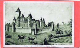 POMPADOUR  (cpa 19)  Ancien Château - Andere Gemeenten