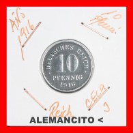 ALEMANIA -  IMPERIO  -  DEUTSCHES REICH -  10-Pfn: AÑO 1916-A - 10 Pfennig