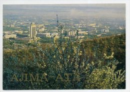 Alma Ata, Kazakhstan, USSR - General View  ( 2 Scans ) - Kazajstán