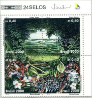 N° Yvert 2588 à 2591 - Timbres Du Brésil (2000) - MNH - Préservation De L'Environnement (JS) - Unused Stamps