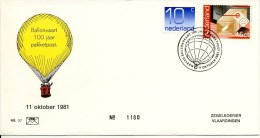 FHE Nr. 37 - 1981 - Blanco / Open Klep - Storia Postale