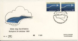 FHE Nr. 38 - 1981 - Blanco / Open Klep - Cartas & Documentos