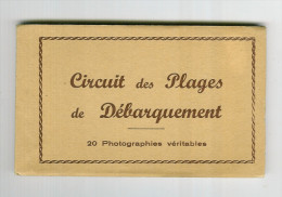 Dép 14 - Calvados - Militaria - Guerre 1939-45 - Carnet De 20 Cartes Circuit Des Plages De Débarquement - Le Goubey - War 1939-45