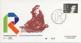 FHE Nr. 50 - 1983 - Blanco / Open Klep - Storia Postale