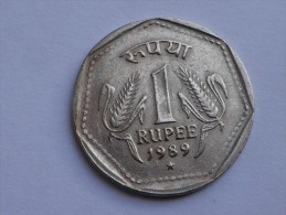 INDE  1 RUPEE  1989   KM 79.4 HYDERABAD - Inde