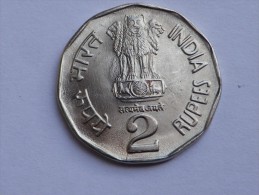 INDE  2  RUPEES  1994      KM 121.3  CN   UNC - India