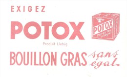 Buvard POTOX Exigez POTOX Bouillon Gras Sans égal - Sopas & Salsas