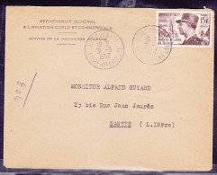 France Timbres Sur Lettre - Briefe U. Dokumente