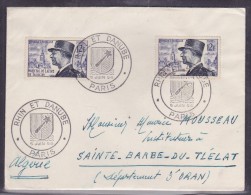 France Timbres Sur Lettre - Briefe U. Dokumente