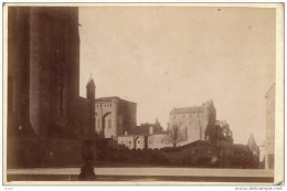 PHOTO FIN XIX° -  PHOTOGRAPHE AILLAUD - CATHEDRALE ALBI - Monuments