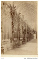 PHOTO FIN XIX° -  PHOTOGRAPHE AILLAUD - CATHEDRALE  TRANSEPT ALBI - Monuments