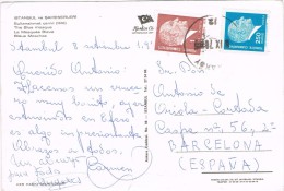 15492. Postal KARAKOY (Turquia) 1978 To Barcelona. Spain - Covers & Documents