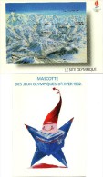 ALBERTVILLE (SAVOIE) : 2 Cartes Postales JEUX OLYMPIQUES D'HIVER 1992 - Olympic Games
