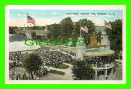 ROCHESTER, NY - BAND STAND, EDGERTON PARK - ANIMATED - PUB. BY THE ROCHESTER NEWS CO - - Rochester