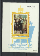 ES - 1995 - PINTURAS ESPAÑOLA - PRUEBA - Proofs & Reprints