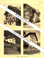 Photographien / Ansichten , 1936, Tenero-Contra , Faido , Ronco , Varenzo , Navegna , Prospekt , Architektur , Fotos !!! - Faido