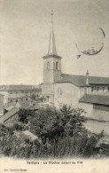 CPA - XERTIGNY (88 ) - Aspect Du Quartier De L'Eglise Au Début Du Siècle - Xertigny