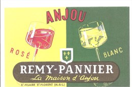 Buvard REMY-PANNIER Anjou La Maison D'Anjou Rosé-Blanc à St Hilaire Saint Florent Maine Et Loire - Liquor & Beer