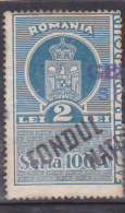 FISCAUX REVENUE,  OVERPRINT FONDUL AVIATIEI STAMPS ROMANIA. - Steuermarken