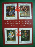 Czechoslovakia: World Postage Stamps Exhibition PRAGA 1978 - Unused - Briefmarken (Abbildungen)