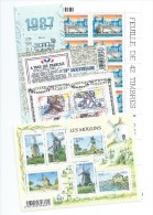 France Lot Sous Faciale  -30 %  Voir Description - Collections