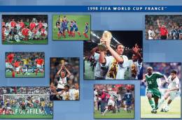 [Y38-59  ]  1998  FIFA World Cup France    , Postal Stationery -- Articles Postaux -- Postsache F - 1998 – Frankreich
