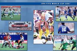 [Y38-60  ]  1994  FIFA World Cup USA    , Postal Stationery -- Articles Postaux -- Postsache F - 1994 – États-Unis