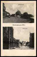 ALTE POSTKARTE GRIMLINGHAUSEN RHEIN RÖMERSTRASSE OBERSTRASSE NEUSS Ansichtskarte AK Cpa Postcard - Neuss