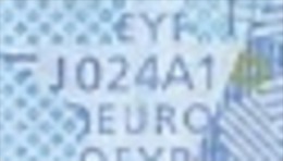 S ITALIA 20 EURO  J024 A1  TRICHET  FIRST POSITION   UNC - 20 Euro