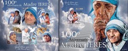 S. Tomè 2010, Mother Teresa, 6val In BF +BF - Madre Teresa