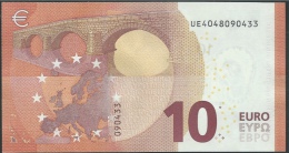 FRANCE  10 EURO  UE U002 I5   DRAGHI   UNC - 10 Euro