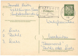 GERMANIA - GERMANY - Deutschland - ALLEMAGNE - 1962 - 10 Albrecht Dürer - Flamme Luftpost - Carte Postale - Postal Ca... - Postcards - Used