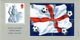 GROSSBRITANNIEN GRANDE BRETAGNE GB 2002 WORLD CUP LION MS SG MS2292 MI B14-2018-22 SC SH2056 YV F17-2346 - Volledige & Onvolledige Vellen