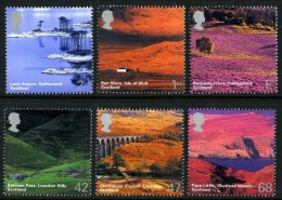 GROSSBRITANNIEN GRANDE BRETAGNE GB 2003 SET OF 6v BRITISH JOURNEY, SCOTLAND SG 2385-90 MI 2140-45 SC 2141-46 YV 2462-67 - Neufs