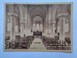 Réf: 29-19.            WILLERZIE  Intérieur De L'eglise.   CSM    N( Brunâtre ). - Gedinne