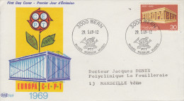 Enveloppe  FDC   1er  Jour   SUISSE   EUROPA    1969 - 1969