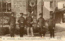 DOUANE(FRONTIERE) GERARDMER(GENDARME) - Douane