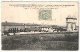 94 - FRESNES - Etablissements Pénitentiaires - Le Quartier De Correction - La Chapelle-Ecole - Le Château D'eau - 1906 - Fresnes