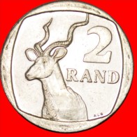 * 2 Sold ANTELOPE AND XHOSA LEGEND: SOUTH AFRICA  2 RANDS 1998! LOW STARTNO RESERVE!!! - South Africa