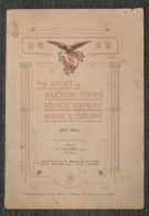 NA PAMET 30 LETEHO TRVANI TELOCV. JEDNOTY SOKOL V ŽIŽKOVE 1871 - 1901 - Athlétisme